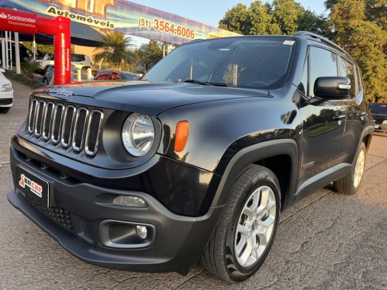 JEEP - RENEGADE - 2016/2017 - Preta - R$ 72.900,00